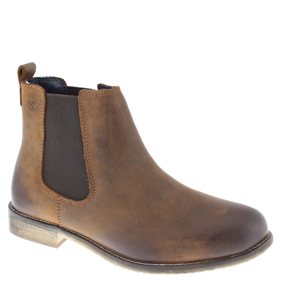 Frank James Aintree Women's Leather Pull On Chelsea Boots