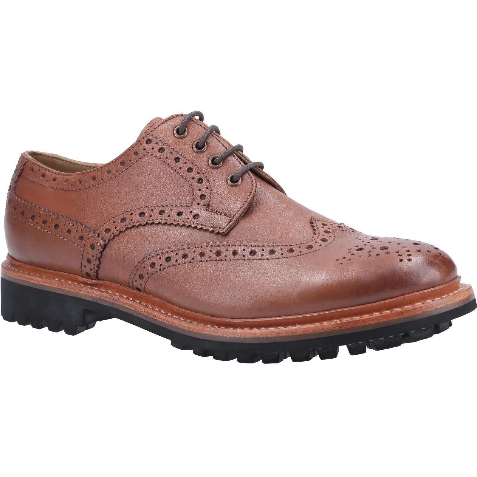 Cotswold Quenington Commando Goodyear Welted Shoes Wellington Warehouse