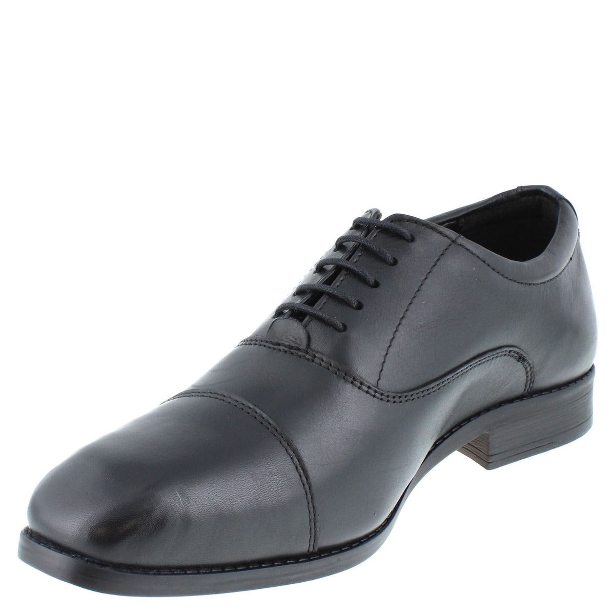 HX London Charing Men's Leather Cap Oxford Shoes