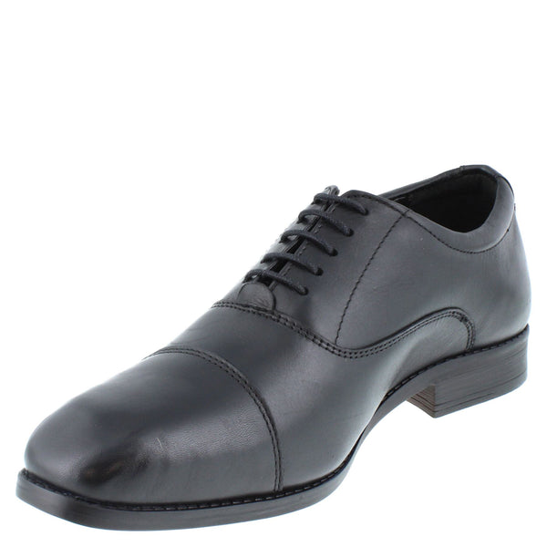 HX London Charing Men's Leather Cap Oxford Shoes