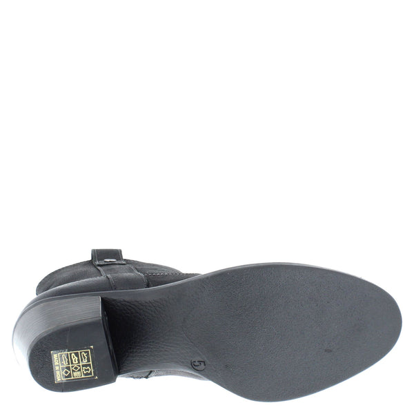 HX London Dakota Women's Leather Ankle Cowboy Boots