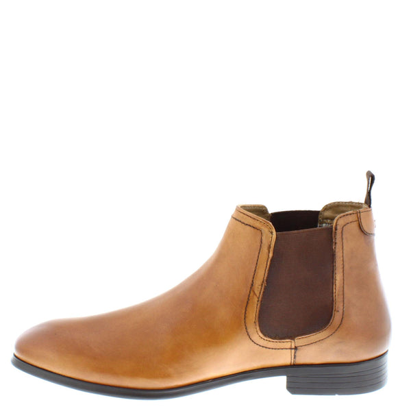 Thomas Crick Beeston Men's Leather Pull On Chelsea Boots