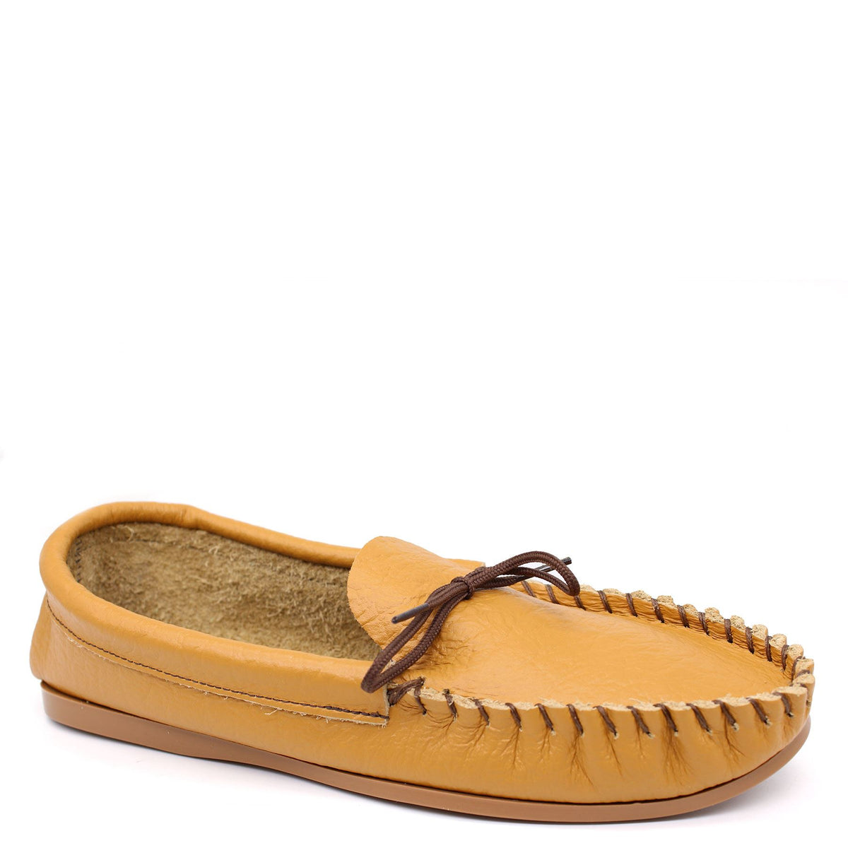 Coopers Moccasin Traditional Mens Leather Outdoor Slippers