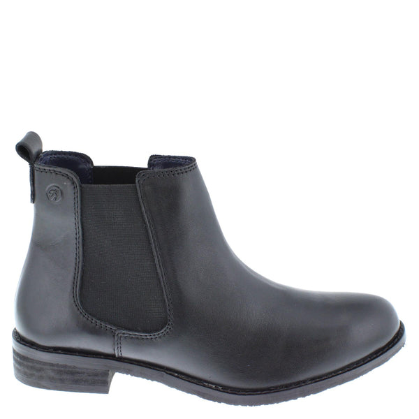 Frank James Aintree Women's Leather Pull On Chelsea Boots