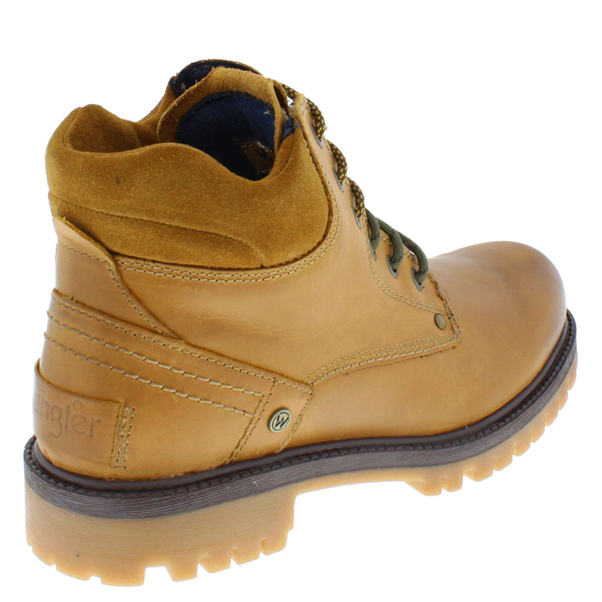 Wrangler Yuma Men's Leather Lace Up Combat Boots