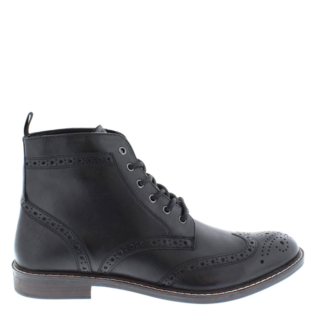 Thomas Crick Askham Men's Leather Lace Up Brogue Boots