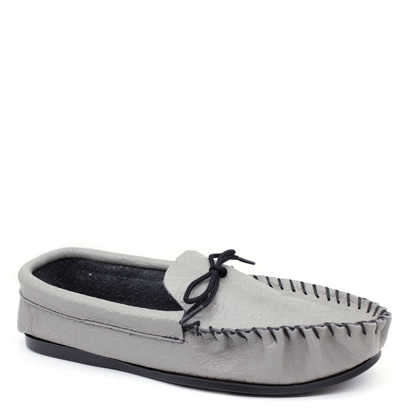 Coopers Moccasin Traditional Mens Leather Outdoor Slippers