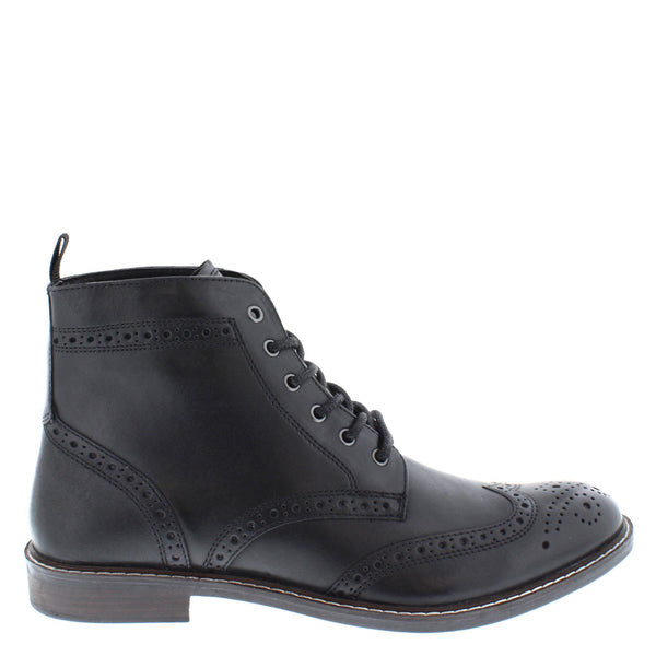 Thomas Crick Askham Men's Leather Lace Up Brogue Boots