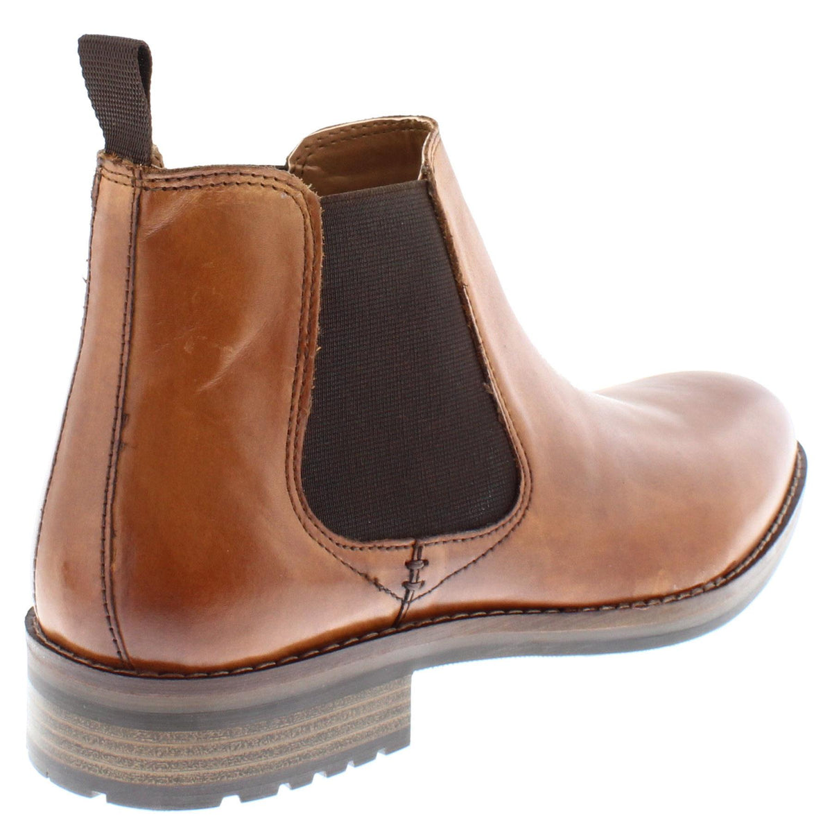 Thomas Crick Bowden Men's Leather Pull On Chelsea Dealer Boots
