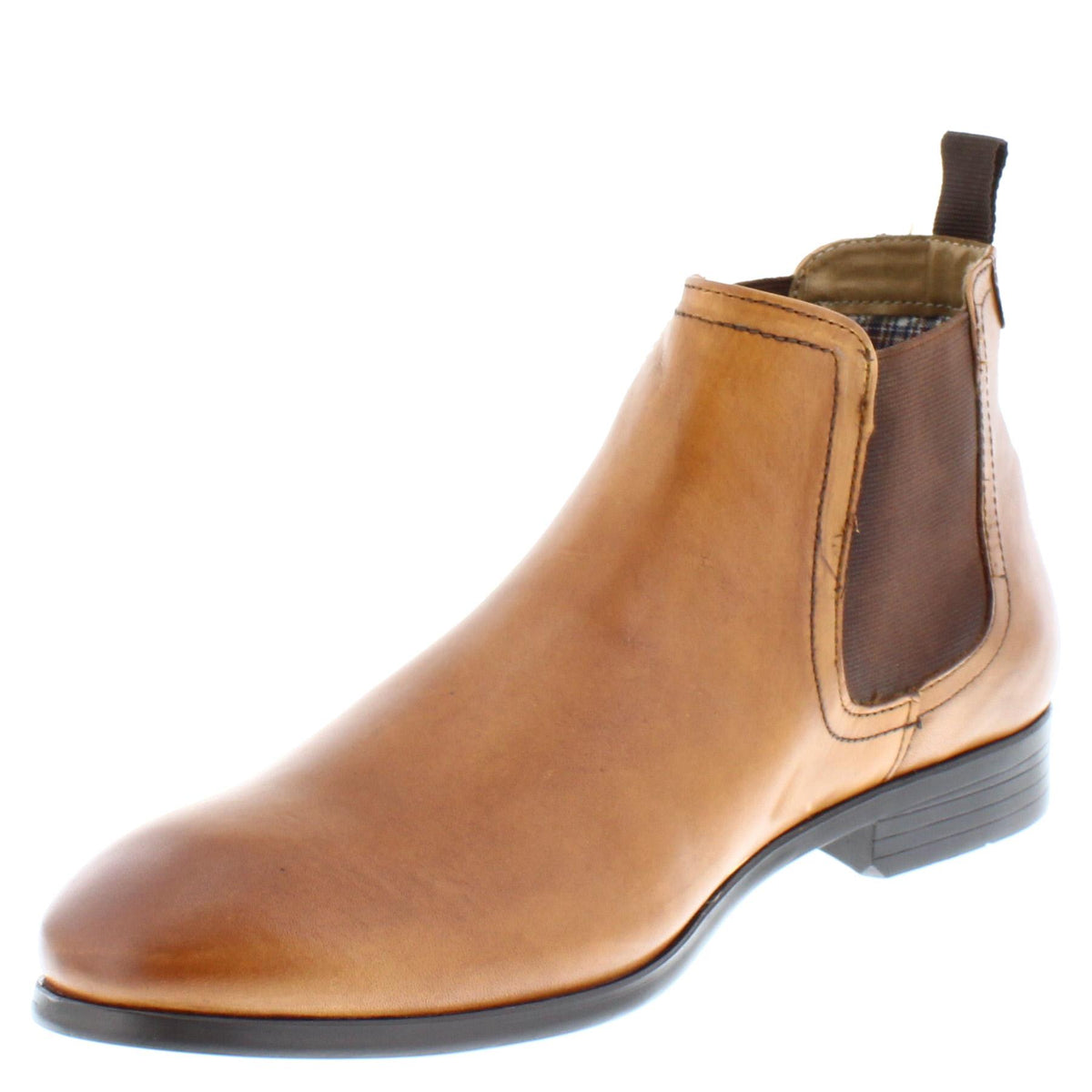 Thomas Crick Beeston Men's Leather Pull On Chelsea Boots