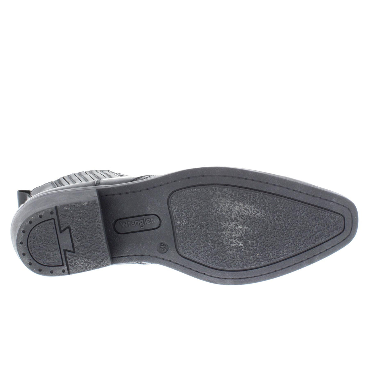 Wrangler Tex Mid Men's Leather Pull On Cowboy Chelsea Boots