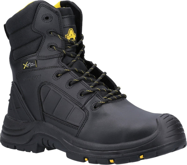 Amblers Safety AS350C Berwyn Hi-Leg Waterproof Metal Free Metatarsal Safety Boots