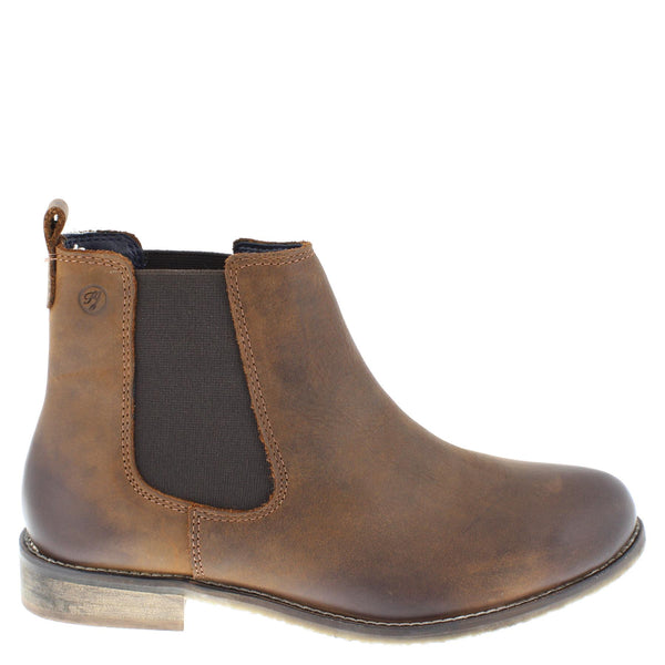 Frank James Aintree Women's Leather Pull On Chelsea Boots