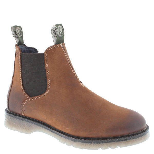 Frank James Dartmouth Women's Leather Chelsea Dealer Boots