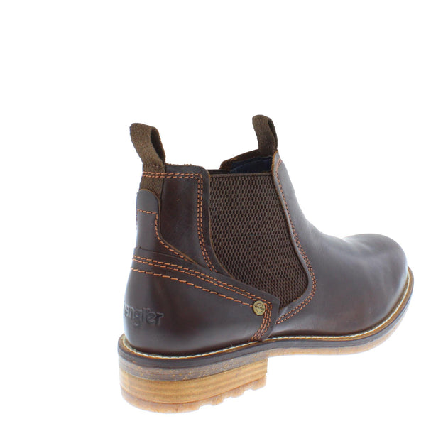 Wrangler Hill Chelsea Men's Leather Pull On Boots