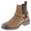 HX London Malden Western Ankle Biker Leather Boots