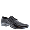Thomas Crick Men's Patent Leather Lace Up Dress Shoes