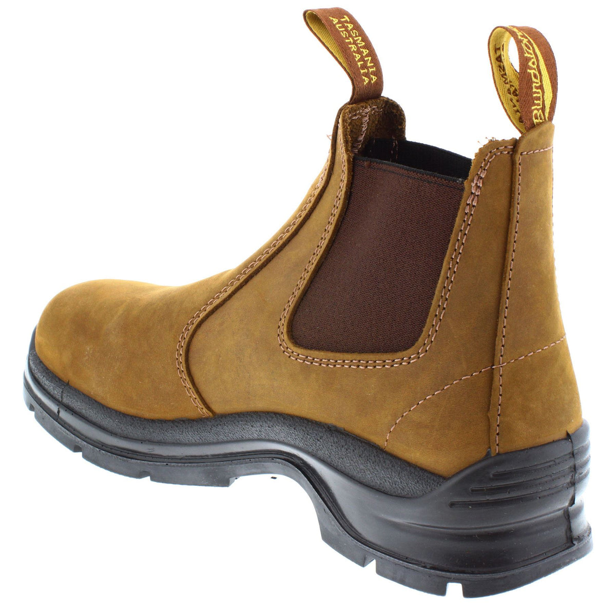 Blundstone #407 Saddle Brown Work Chelsea Boots