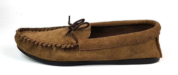Coopers Suede Leather Moccasin Slippers Made In England