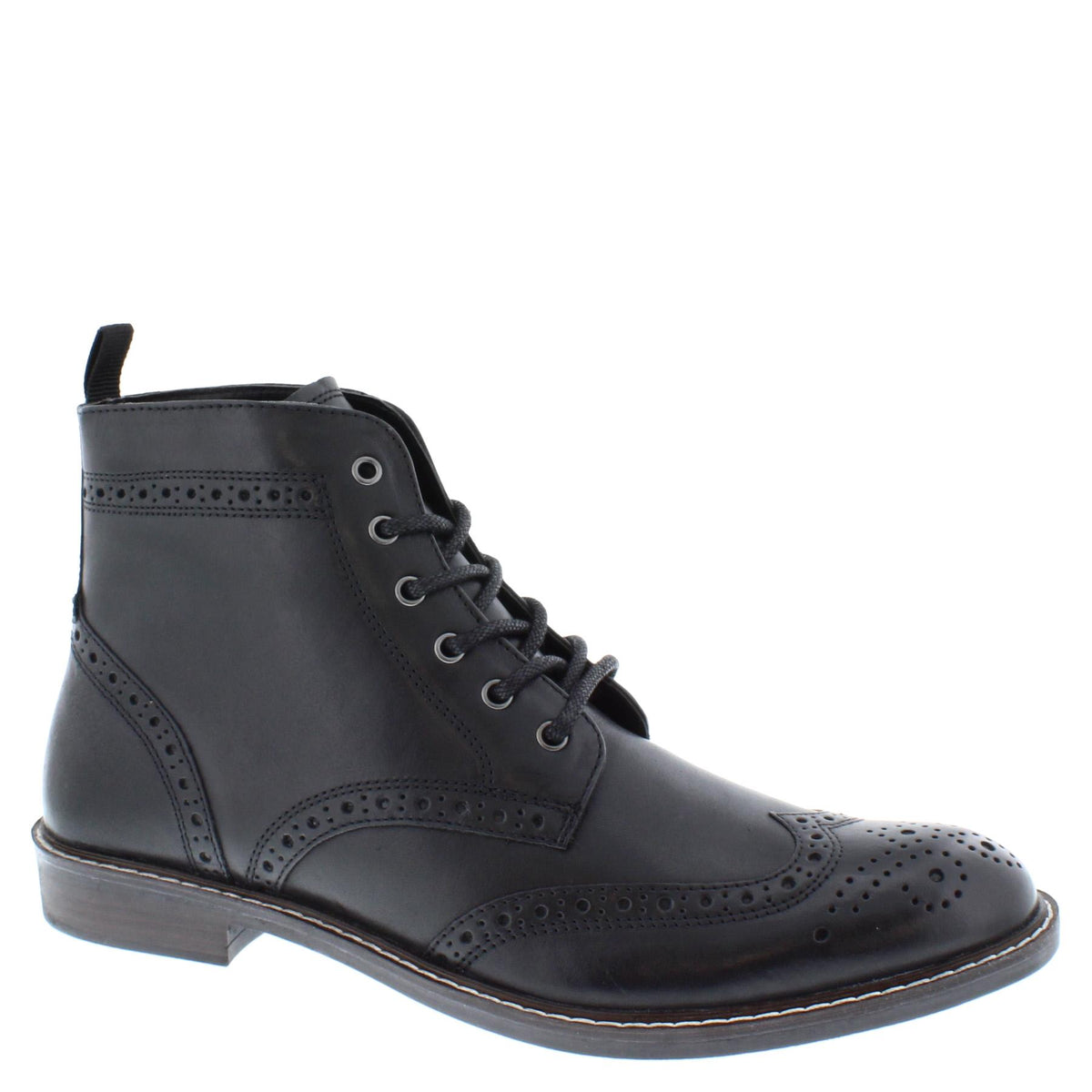 Thomas Crick Askham Men's Leather Lace Up Brogue Boots