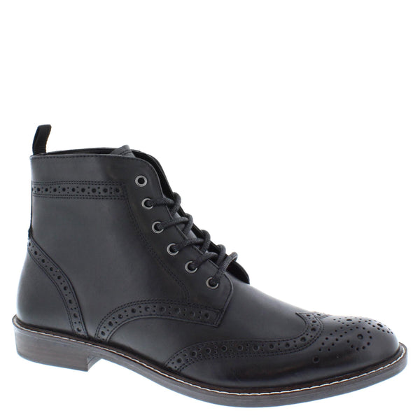 Thomas Crick Askham Men's Leather Lace Up Brogue Boots