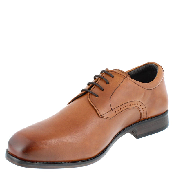 HX London Euston Men's Leather Derby Shoes