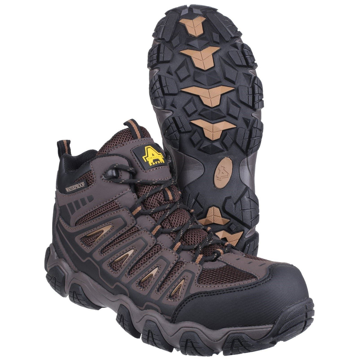 Amblers Safety AS801 Waterproof Non-Metal Safety Hiker Boots