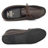 Coopers Moccasin Traditional Mens Leather Outdoor Slippers