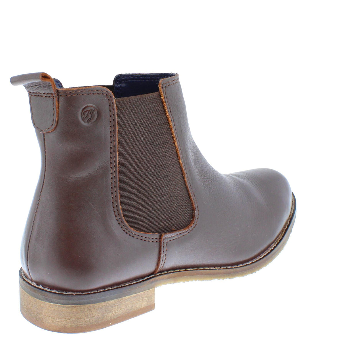 Frank James Aintree Women's Leather Pull On Chelsea Boots