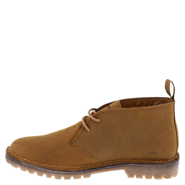 HX London Waltham Men's Leather Desert Boots