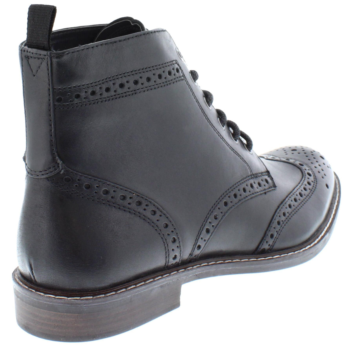 Thomas Crick Askham Men's Leather Lace Up Brogue Boots