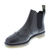 Frank James Warkton Men's Leather Pull On Brogue Chelsea Boots