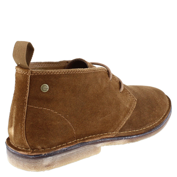 HX London Sahara Men's Suede Desert Boots