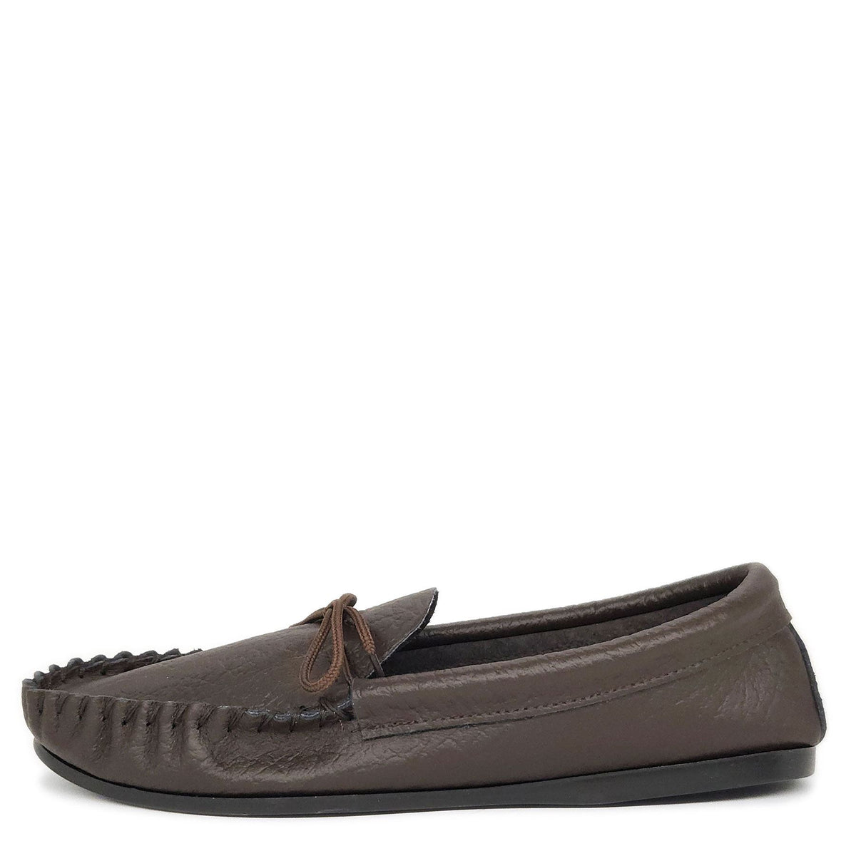 Coopers Moccasin Traditional Mens Leather Outdoor Slippers
