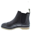 Frank James Warkton Men's Leather Pull On Brogue Chelsea Boots