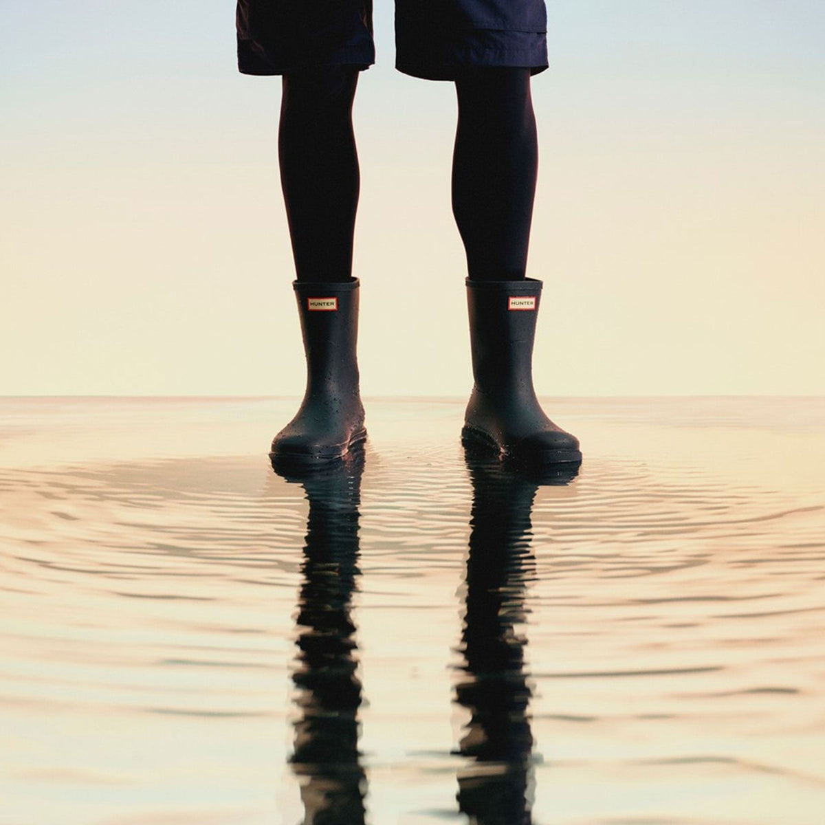 Hunter Downpour Men's Short Wellingtons