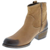 Wrangler Carson Ring Women's Leather Western Ankle Boots