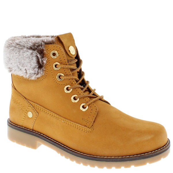 Wrangler Alaska Women's Warm Fleece Lined Lace Up Ankle Boots