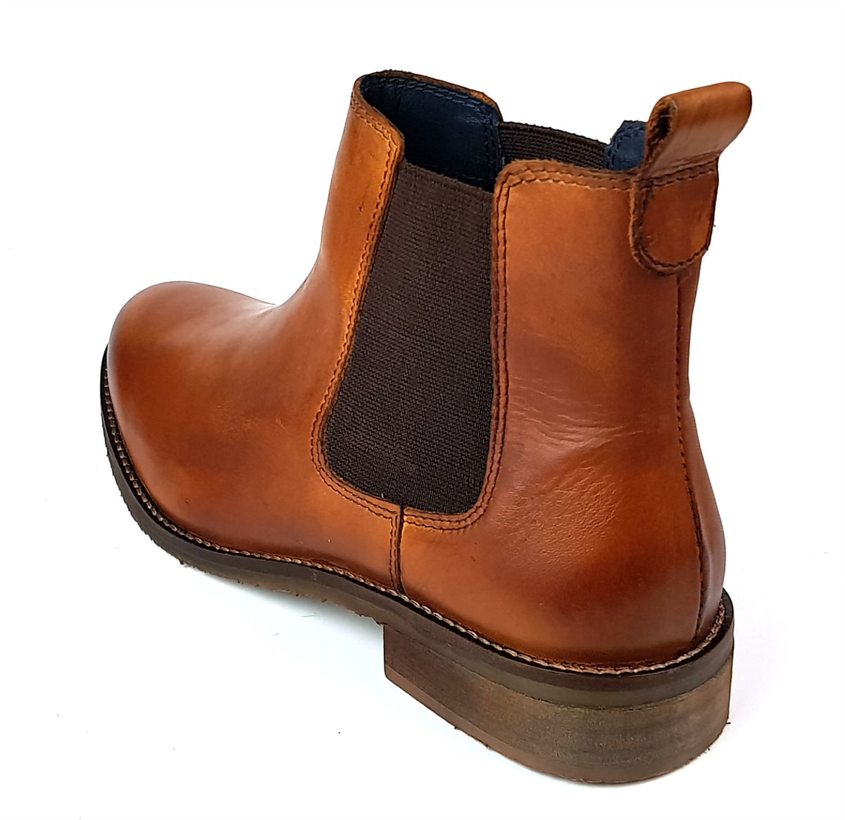 Frank James Aintree Women's Leather Pull On Chelsea Boots