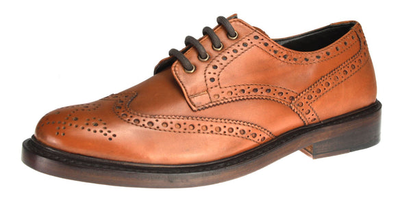 Frank James Benchgrade Stow Leather Sole Welted Lace Up Brogues