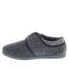 Dunlop Atticus Memory Foam Hook & Loop Men's Slippers