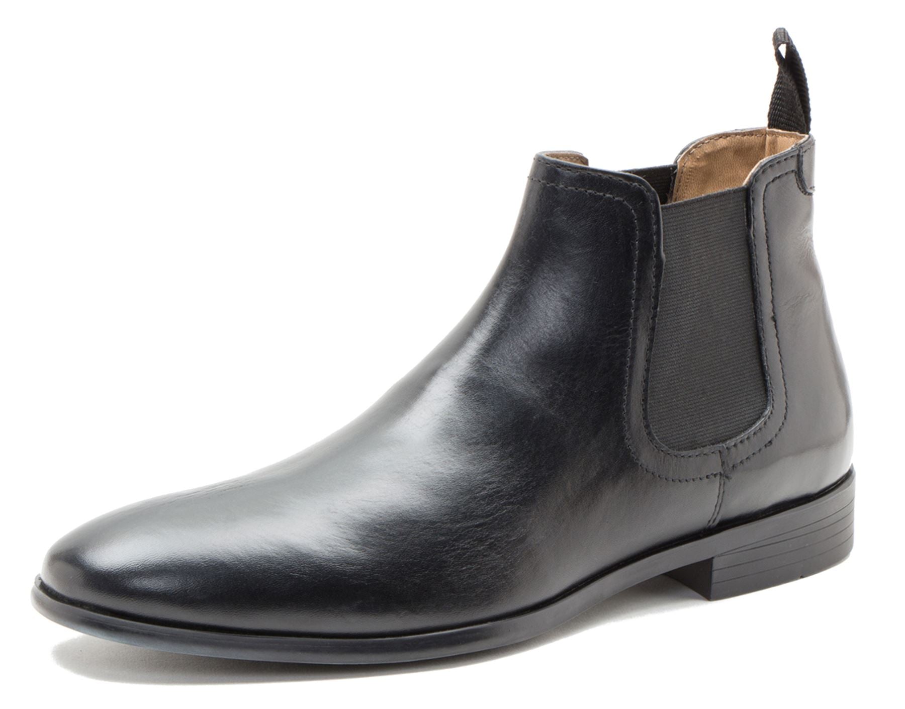 Red tape black chelsea boots deals