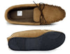 Coopers Men's Cotton Lined Suede Moccasin Slippers Made In England