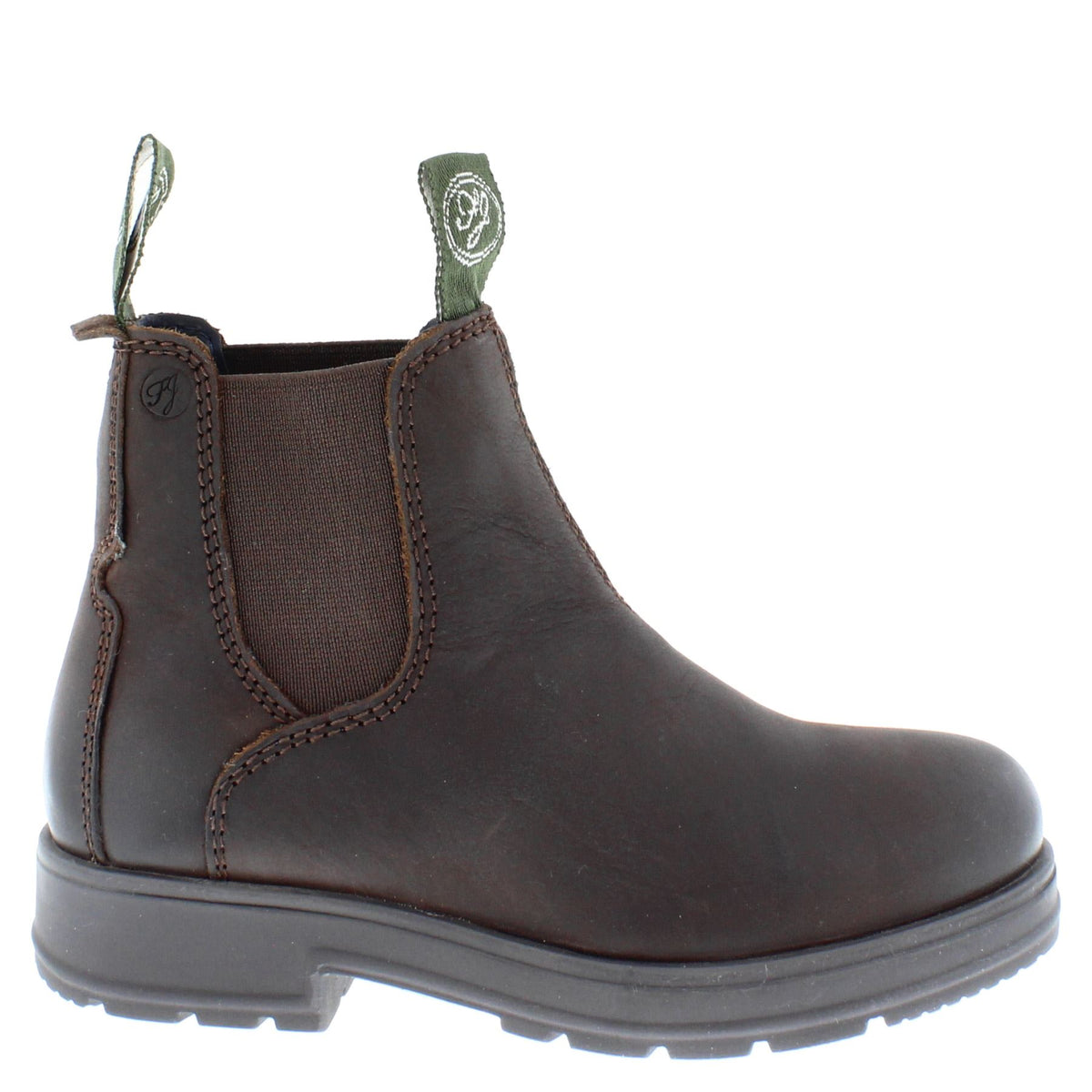 Frank James Suffolk Kid's Leather Chelsea Dealer Boots