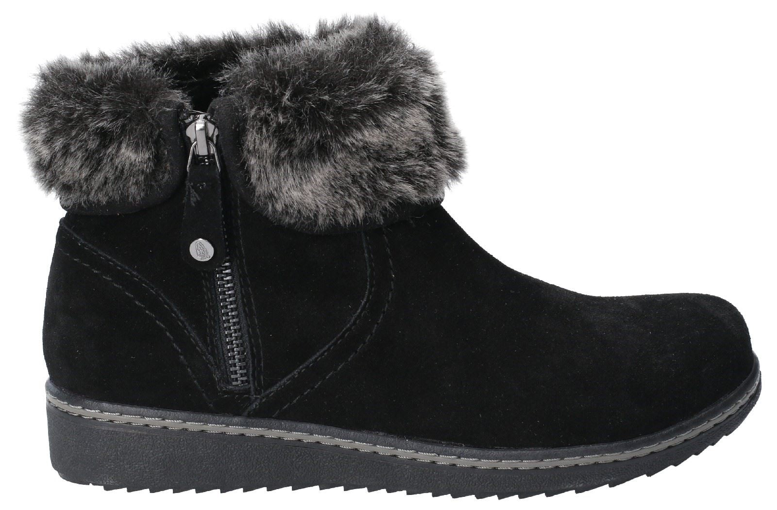 Hush Puppies Penny Zip Ankle Boots Wellington Warehouse