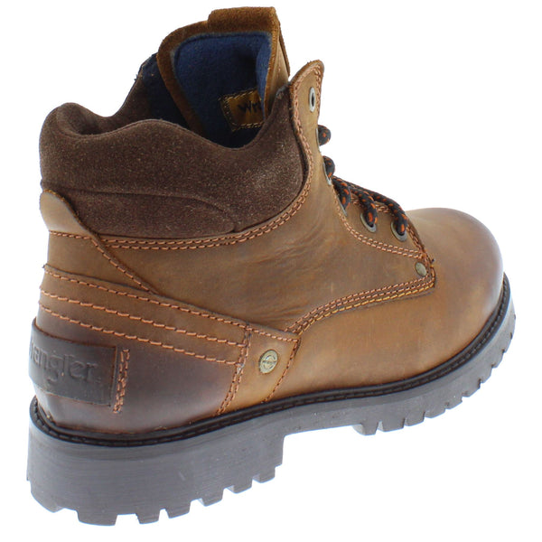 Wrangler Yuma Men's Leather Lace Up Combat Boots