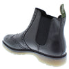 Frank James Warkton Men's Leather Pull On Brogue Chelsea Boots