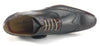 Frank James Norbury Men's Leather Hi Shine Brogue Oxford Shoes