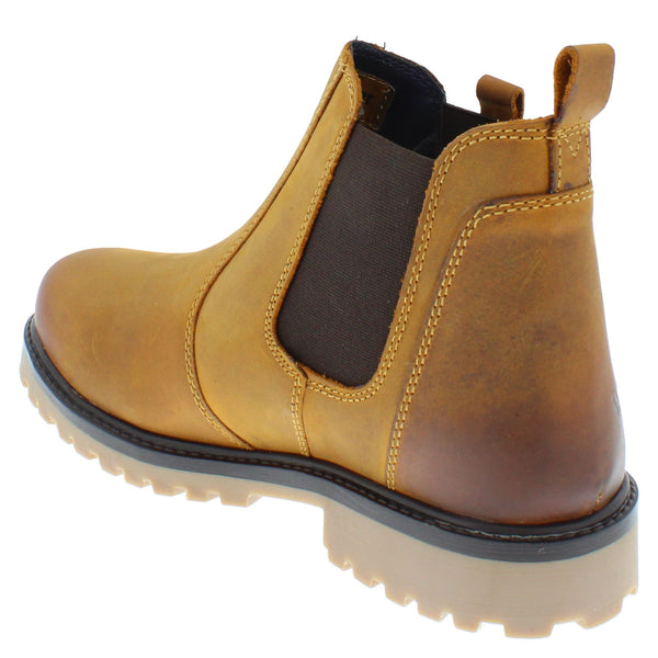 Wrangler Yuma Chelsea Men's Leather Pull On Ankle Boots