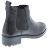 Frank James Women's Larkhill Block Heel Cleated Sole Chelsea Boots